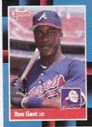 1988 Donruss Baseball Cards    654     Ron Gant RC